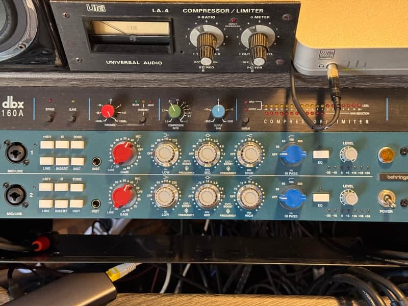 dbx 160A Compressor Limiter 2000s - Black