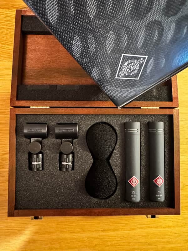 Neumann KM 184 mt Stereo Set 2025 - black mt