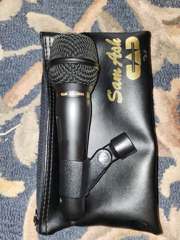 CAD SA-2000 Dynamic Cardioid Microphone - Black