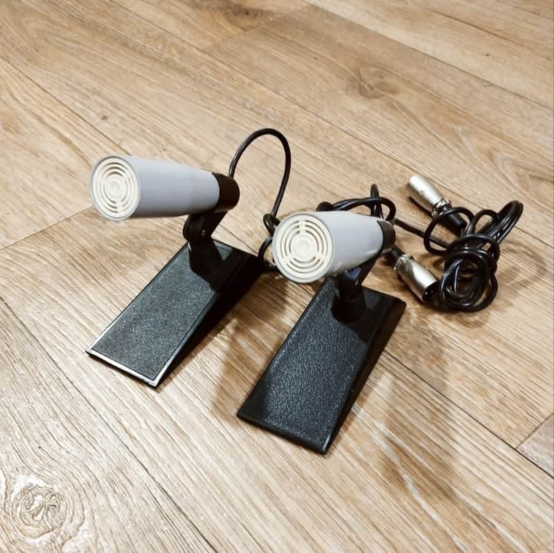 Pair of Oktava MD271 Soviet mics, 1989