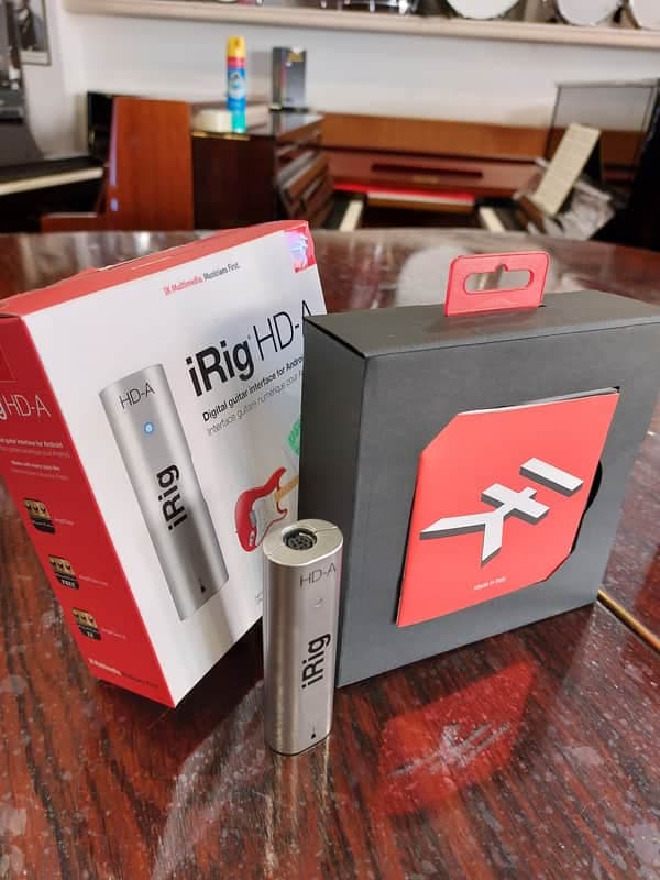 IK Multimedia iRig HD-A 24-Bit Digital Guitar Interface for Android