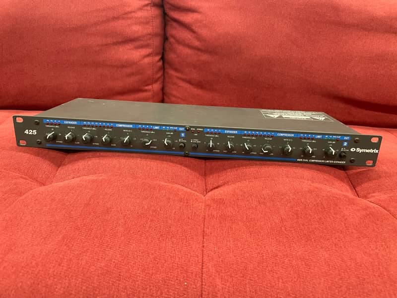 Symetrix 425 Dual Compressor/Limiter/Expander - Grey