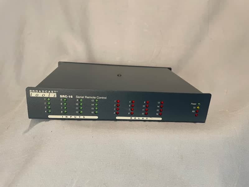 Broadcast Tools SRC-16 Serial Remote Control - Nice ! - ProSoundUniverse.