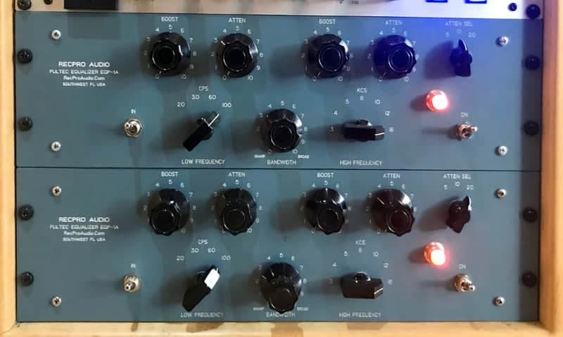 Handmade HiFi Tube EQ 1a - pair, handmade