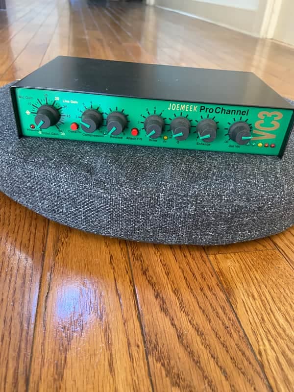 Joemeek VC3 Pro Channel Mic Pre / Compressor / EQ 1990s - Green