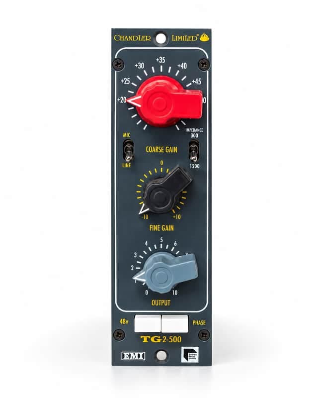 Chandler Limited TG2-500 500 Series Mic Preamp Module 2010s - Blue Mint Original Box