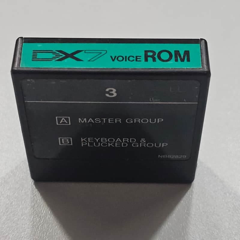Yamaha DX7 DX5 Voice Rom Cartridge