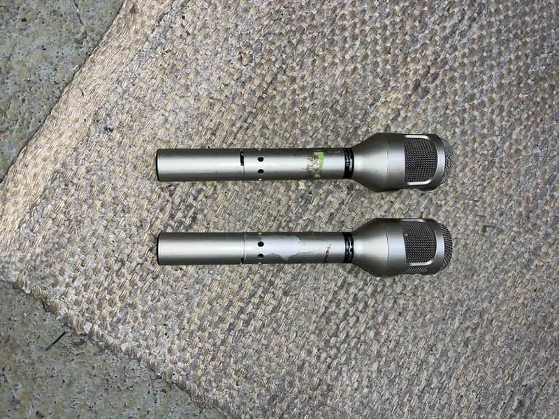 1970's Shure SM53 Cardioid Dynamic Mics (Pair)