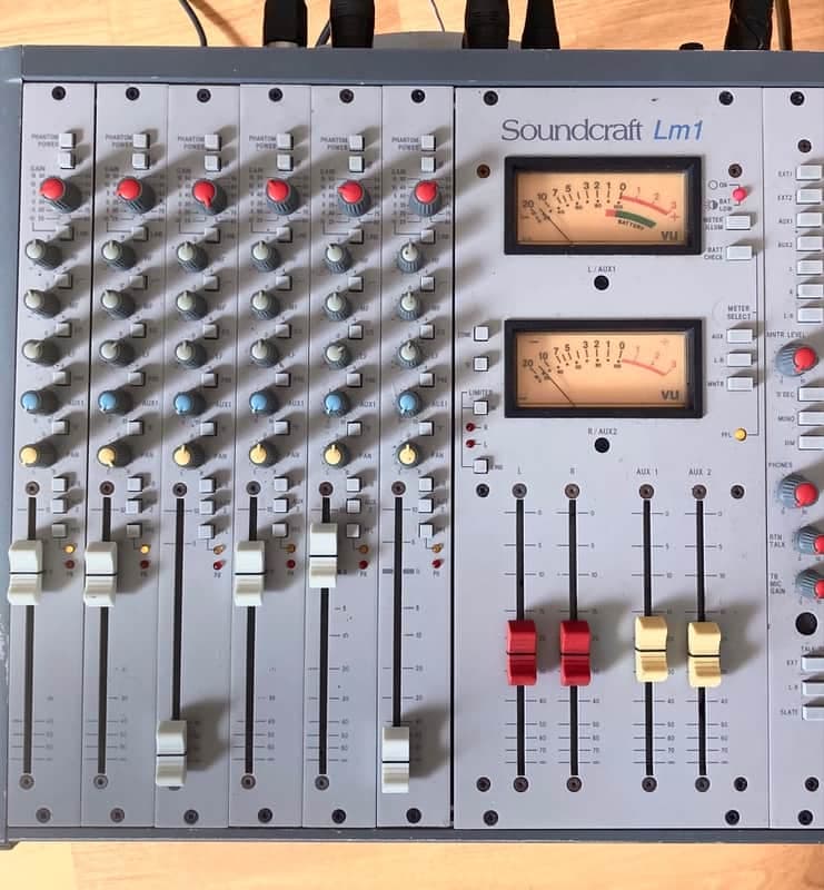 Soundcraft LM-1 Rare British Mixer & EQ with Transformer option