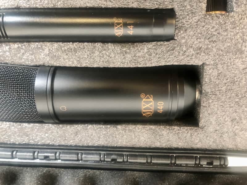 MXL 440/441 Ensemble Condenser Mic Recording Kit 2010s - Black