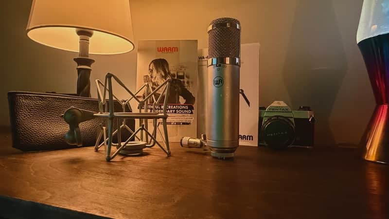 Warm Audio WA-47jr Large Diaphragm Multipattern FET Condenser Microphone 2018 - Present - Nickel