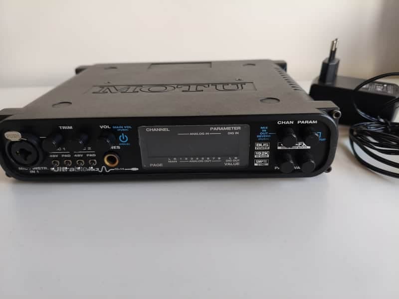MOTU UltraLite-mk3 Firewire Audio Interface 2015 - Present Black