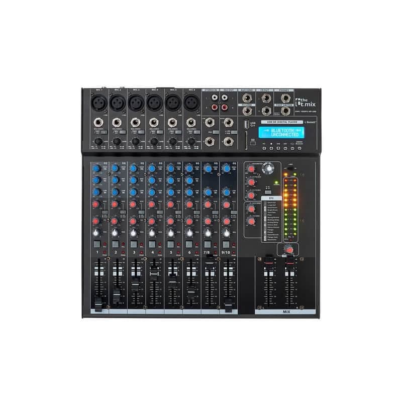 t.mix xmix 1202 FXMP USB – 12-Channel Mixer – Original Packaging