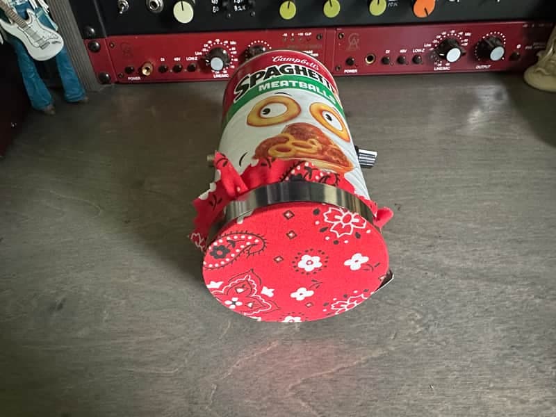 Tin Can Microphone 2026 - Spaghetti Ohs.