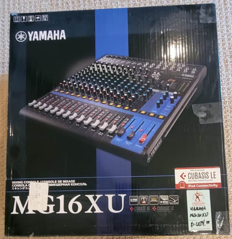 Yamaha MG12XU 16-Channel Mixer with USB and Effects