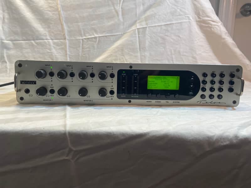 Telos Zephyr XStream ISDN Interface Transceiver, Rack-Mount 2000s - silver