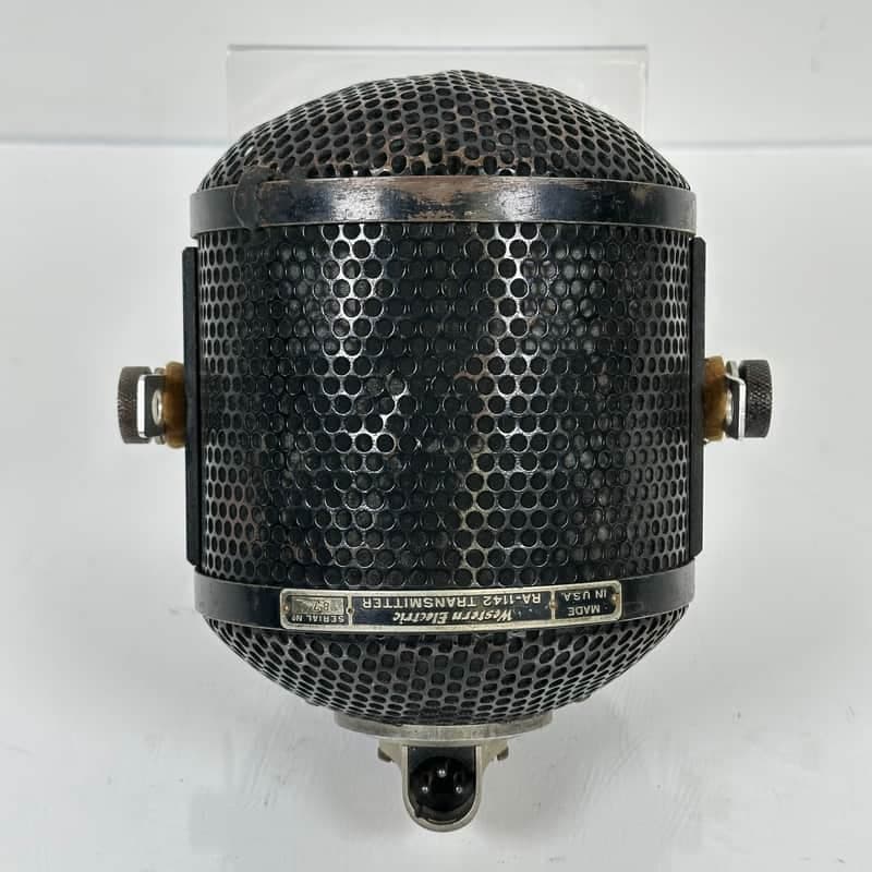 Western Electric RA-1142 Transmitter Multipattern Ribbon / Dynamic Microphone