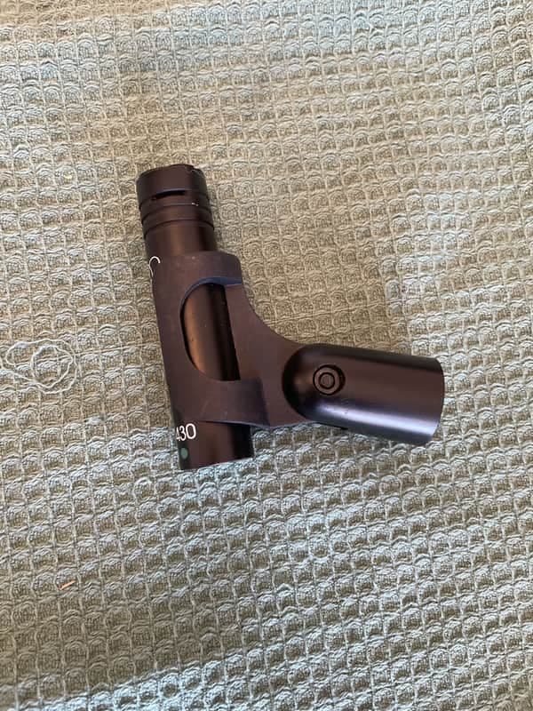 AKG C430 Small Diaphragm Cardioid Miniature Condenser Microphone 2010s - Black