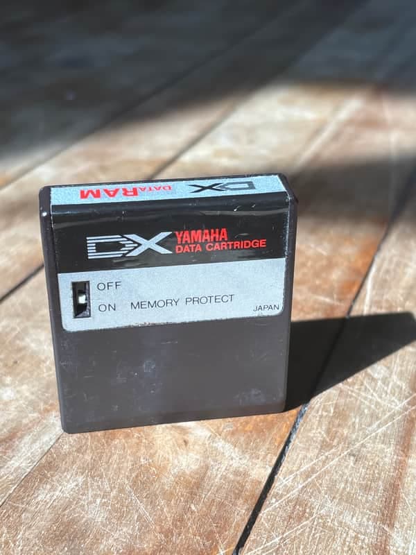 Yamaha DX7 Data RAM Cartridge