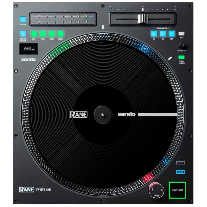 Rane TWELVE MKII 12" Motorized True Vinyl Like Feel Turntable DJ Controller Sys - Open Box Mint