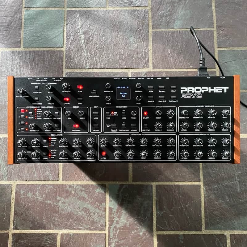 Sequential Prophet Rev2 Desktop 8-Voice Synthesizer w/ decksaver