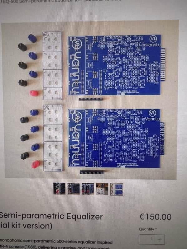 PAIR Yannlu Audio Eq-500. Partial Kit. Skip the tariffs.