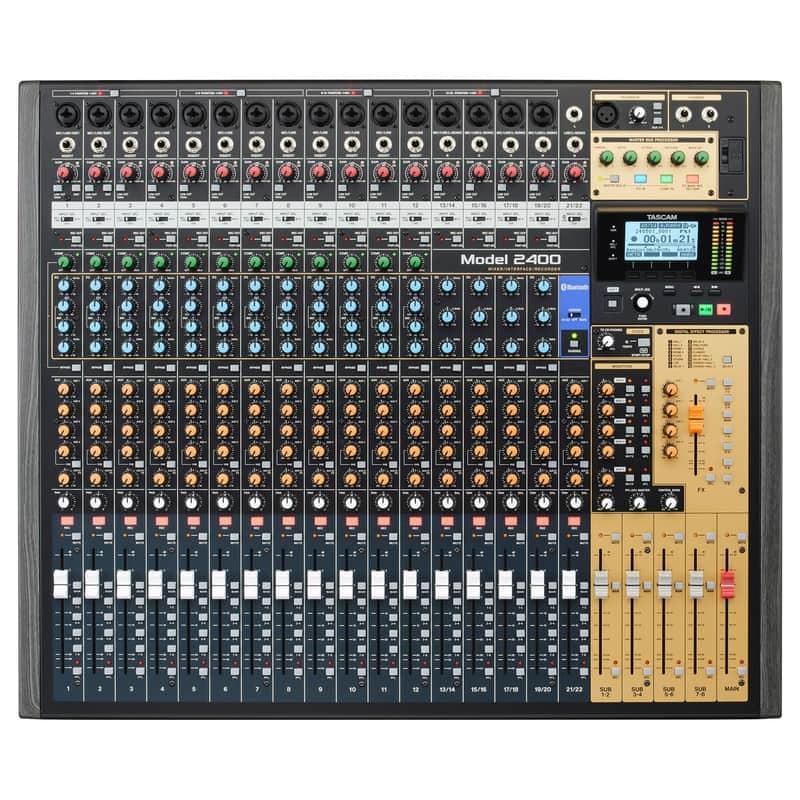TASCAM Model 2400 Mixer and Multi Track Recorder