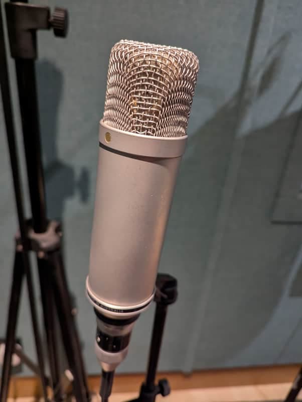 RODE NTV Large Diaphragm Cardioid Tube Condenser Microphone 2000s - Nickel