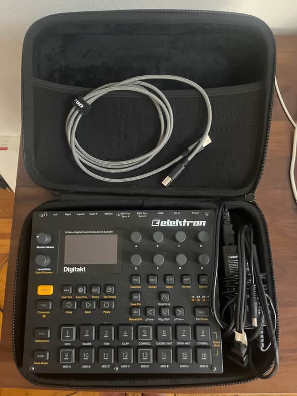 Elektron Digitakt 2017 - 2024 - Black