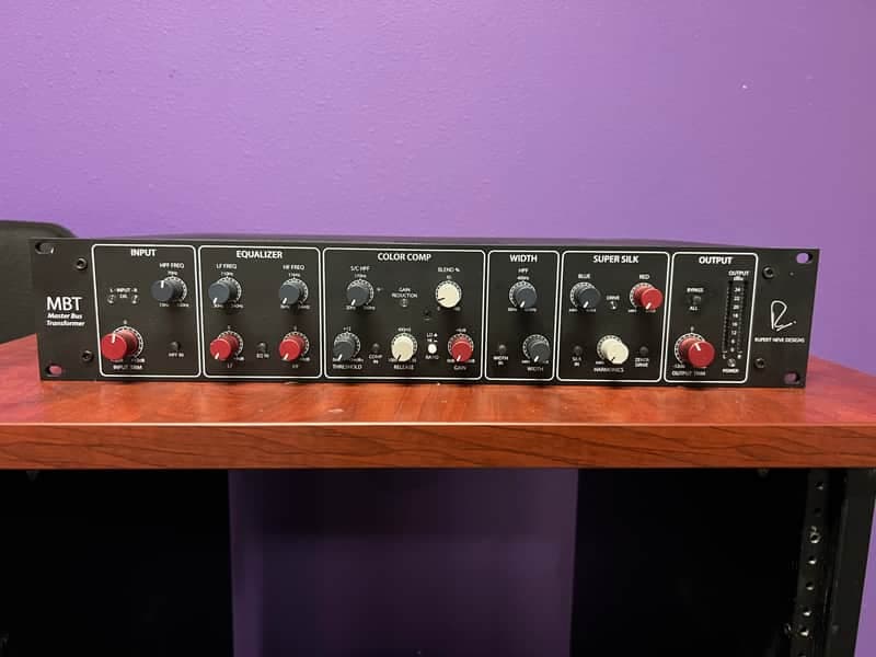 Rupert Neve Designs MBT Master Bus Transformer Stereo Signal Processor 2023 - Present - Black