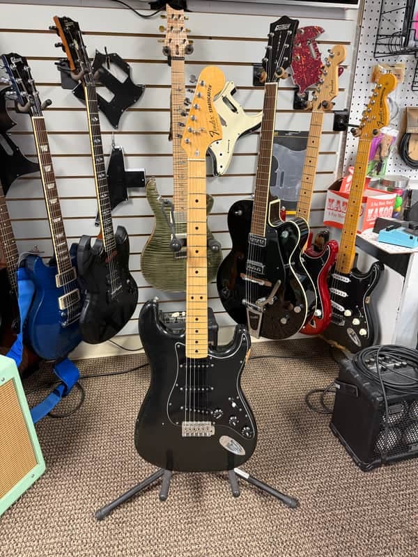 Vintage Fender Stratocaster 1979 - Black Strat