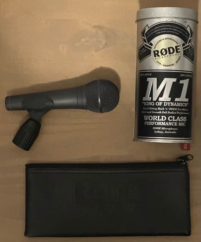 RODE M1 Handheld Dynamic Microphone 2007 - Present - Black