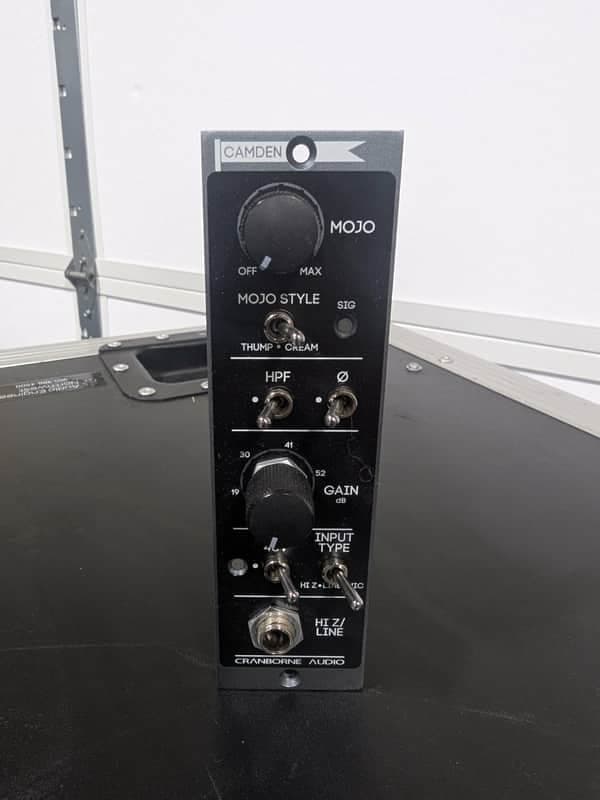 Cranborne Audio Camden 500 Series Microphone Preamp 2020 - Present - Black