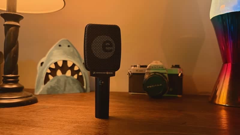 Sennheiser e906 Supercardioid Dynamic Instrument Microphone 2004 - Present - Black