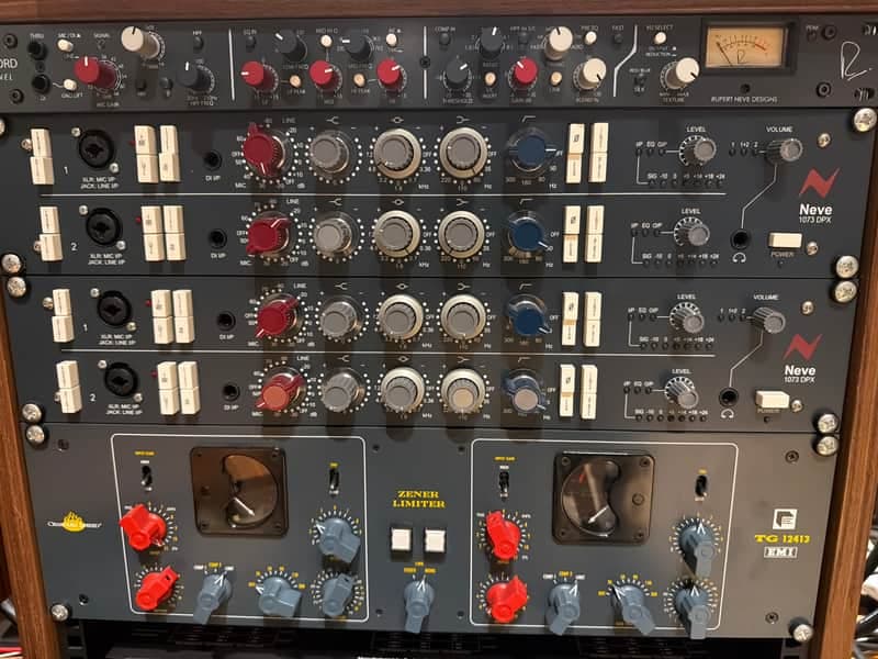 AMS Neve 1073DPX Dual Channel Mic Preamp / EQ 2010s - Blue