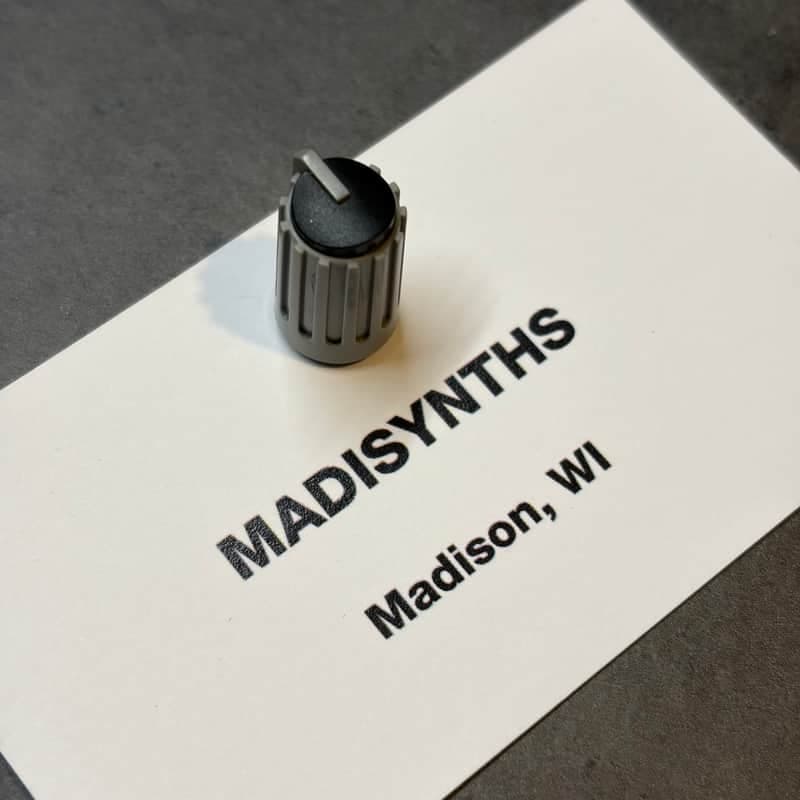 ORIGINAL Mackie Knob, Black (760-004-00) for CR-1604, LM3204, MS-1202, 8-Bus