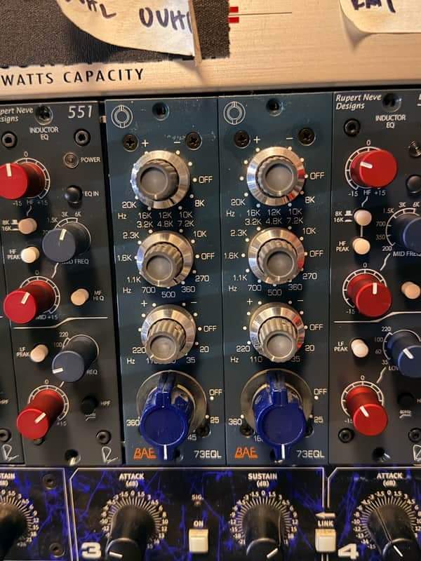 BAE 73EQL 500 Series 3-Band Equalizer Module 2020 - RAF Blue Grey