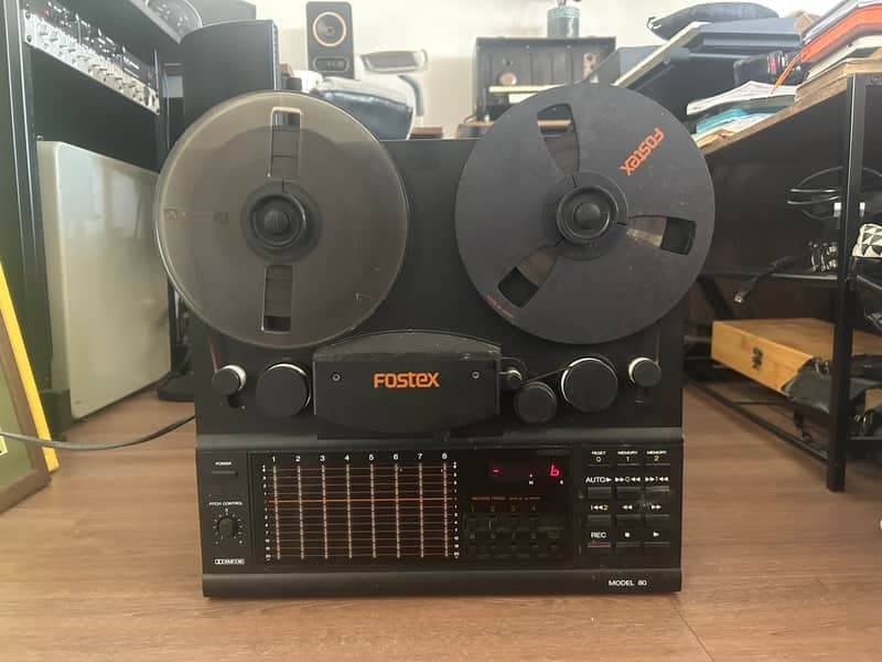 Fostex Model 80 — 8-Track 1/4" Reel-to-Reel Multitrack Recorder
