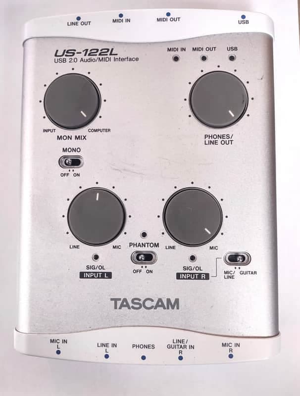 TASCAM US-122L 2000-2020 - GREY