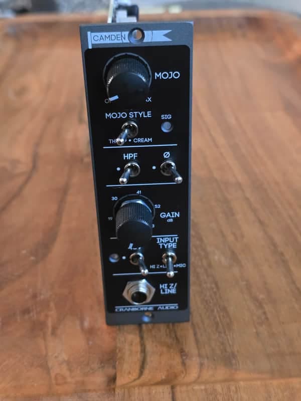 Cranborne Audio Camden 500 Series Microphone Preamp 2020 - Present - Black