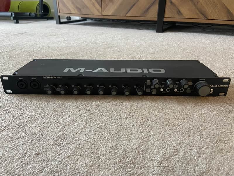 M-Audio M-Track Eight 8-Channel USB Audio Interface 2010s - Black