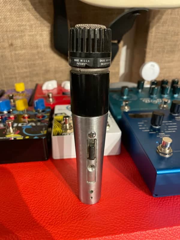 Vintage Shure PE54D dynamic microphone (early sm57) from RECORD PLANT STUDIOS NYC