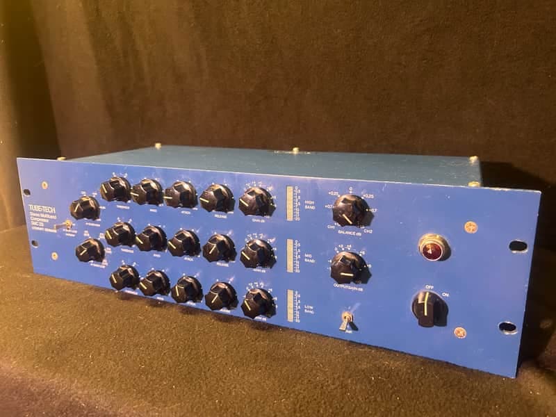 Tube-Tech SMC-2B Stereo Multiband Compressor 2010s - Blue