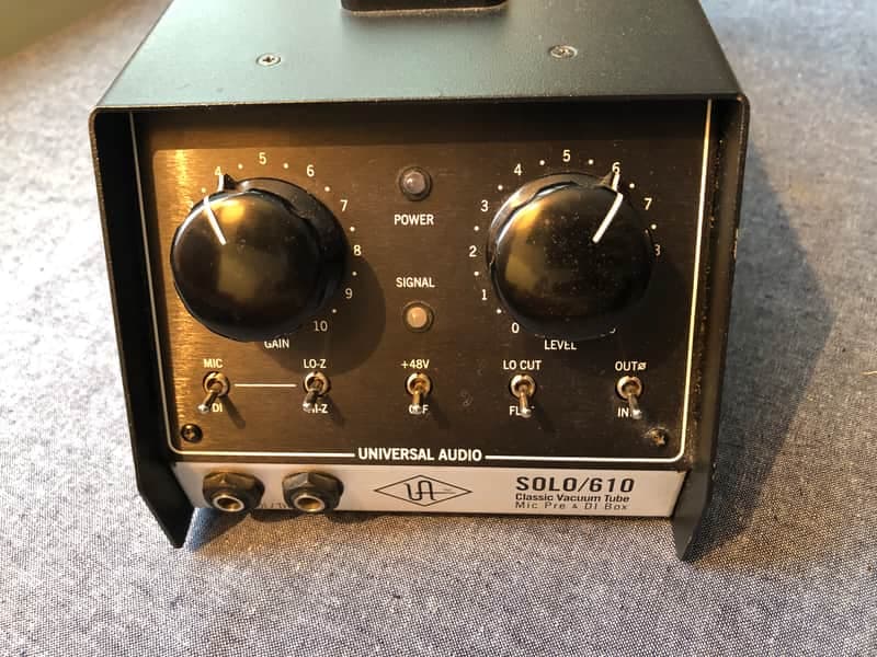 Universal Audio Solo/610 Desktop Tube Mic Preamp 2006 - Present - Black