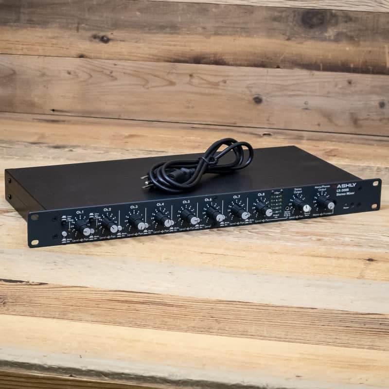 Ashly LX-308B (LX308B) Stereo 8-Channel Line Level Mixer USA Ashley U289496