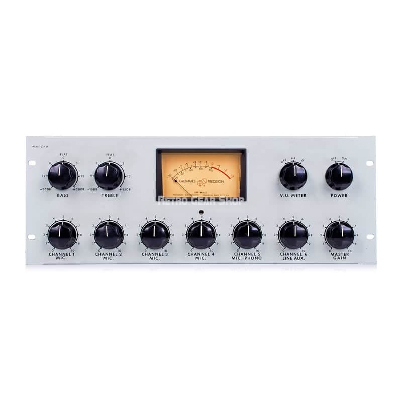 Grommes Precision Electronics G5M Tube Mixer Rare Vintage Mic Preamp