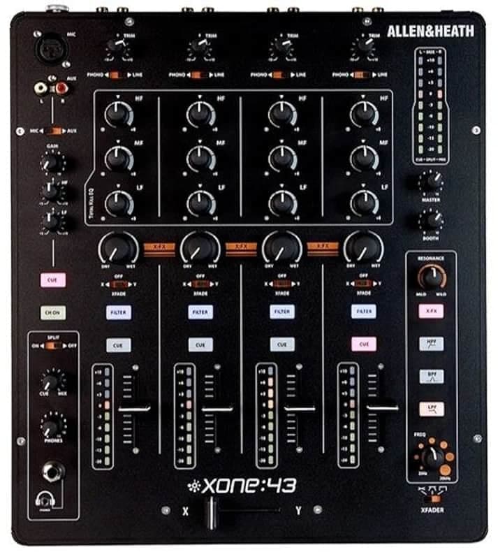 Allen & Heath Xone:43 4-Channel Analog DJ Mixer