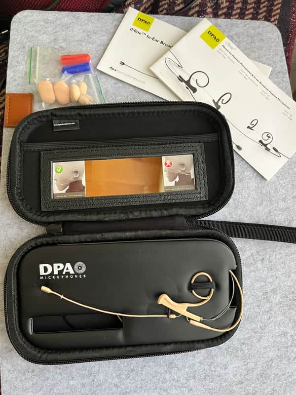 DPA 4166-OC-F-F00-MH Omnidirectional Headset Microphone 2020 - Present - Beige