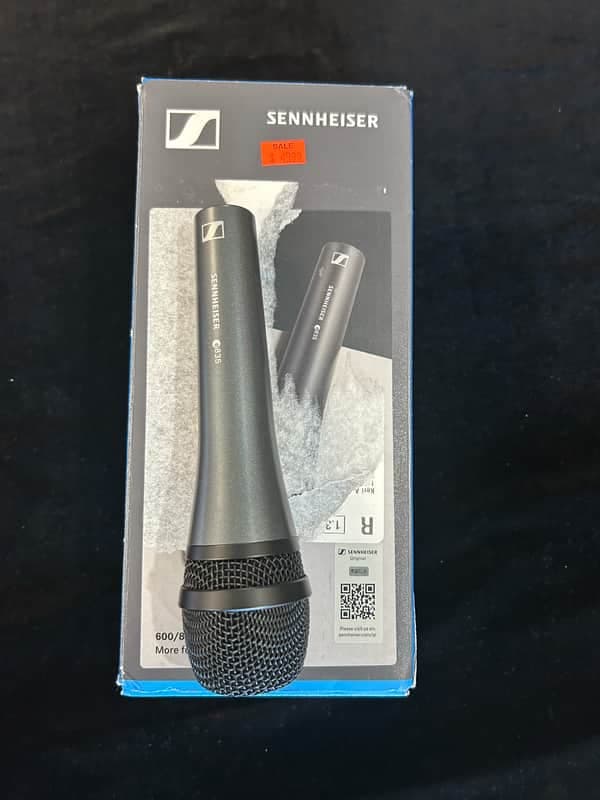 Sennheiser e835 Handheld Cardioid Dynamic Vocal Microphone 1998 - Present - Dark Grey