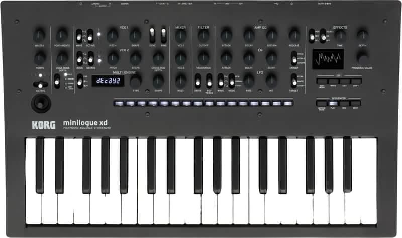 Korg Minilogue XD 37-Key Polyphonic Analog Synthesizer